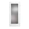 Trimlite Primed 1Lite Rain Tempered Glass Interior French 71/4" LH Prehung Door Matte Black Hinges 3068pri1501RAITLH10B714 - alternate 1